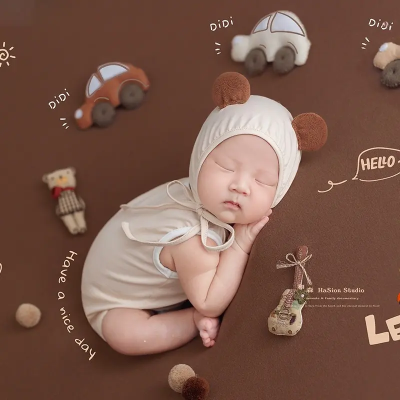 Cute Bear Theme Set - Newborn Photography Props - Image 2